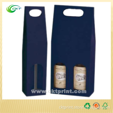 Cardboard Wine Holder for Two Bottle (CKT- CB-121)